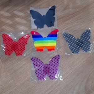 5 pairs butterfly pasties